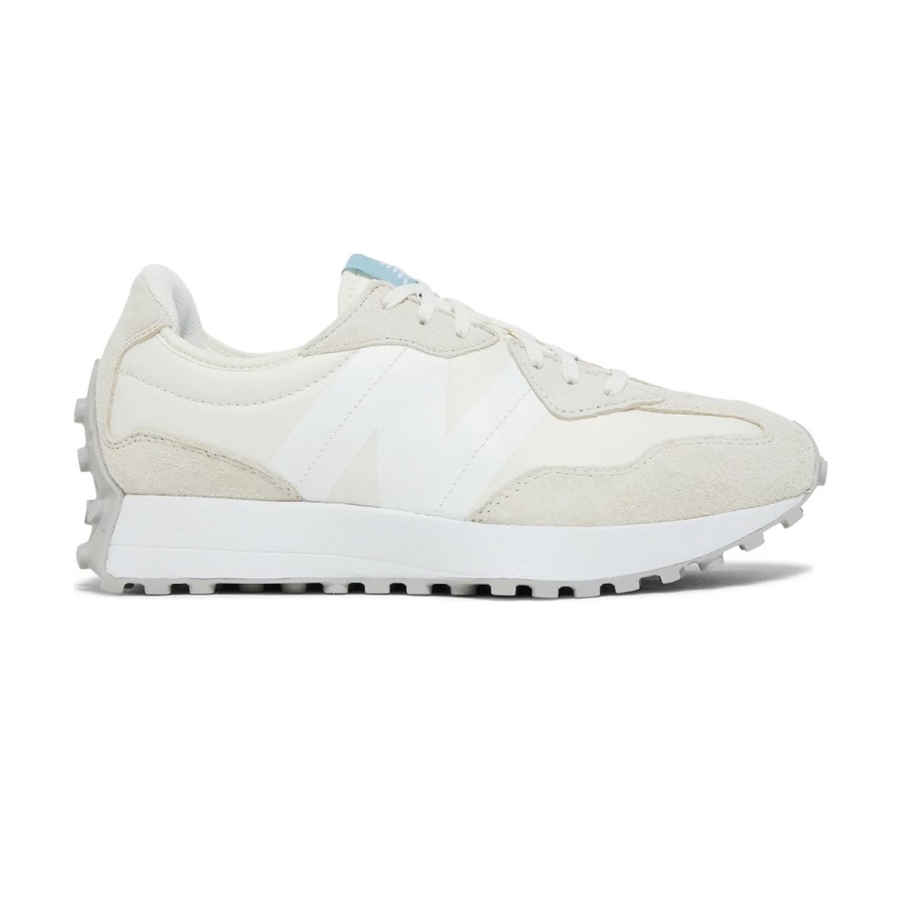 New Balance Women's 327 Sneakers in White/Beige